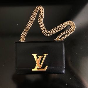 Authentic Louis Vuitton Chain Louise MM Bag
